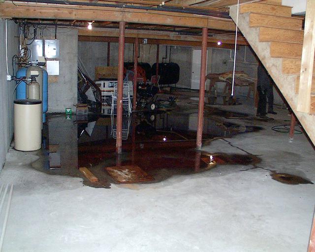 Flooded Basement Cleanup in Rossville, MD (9087)
