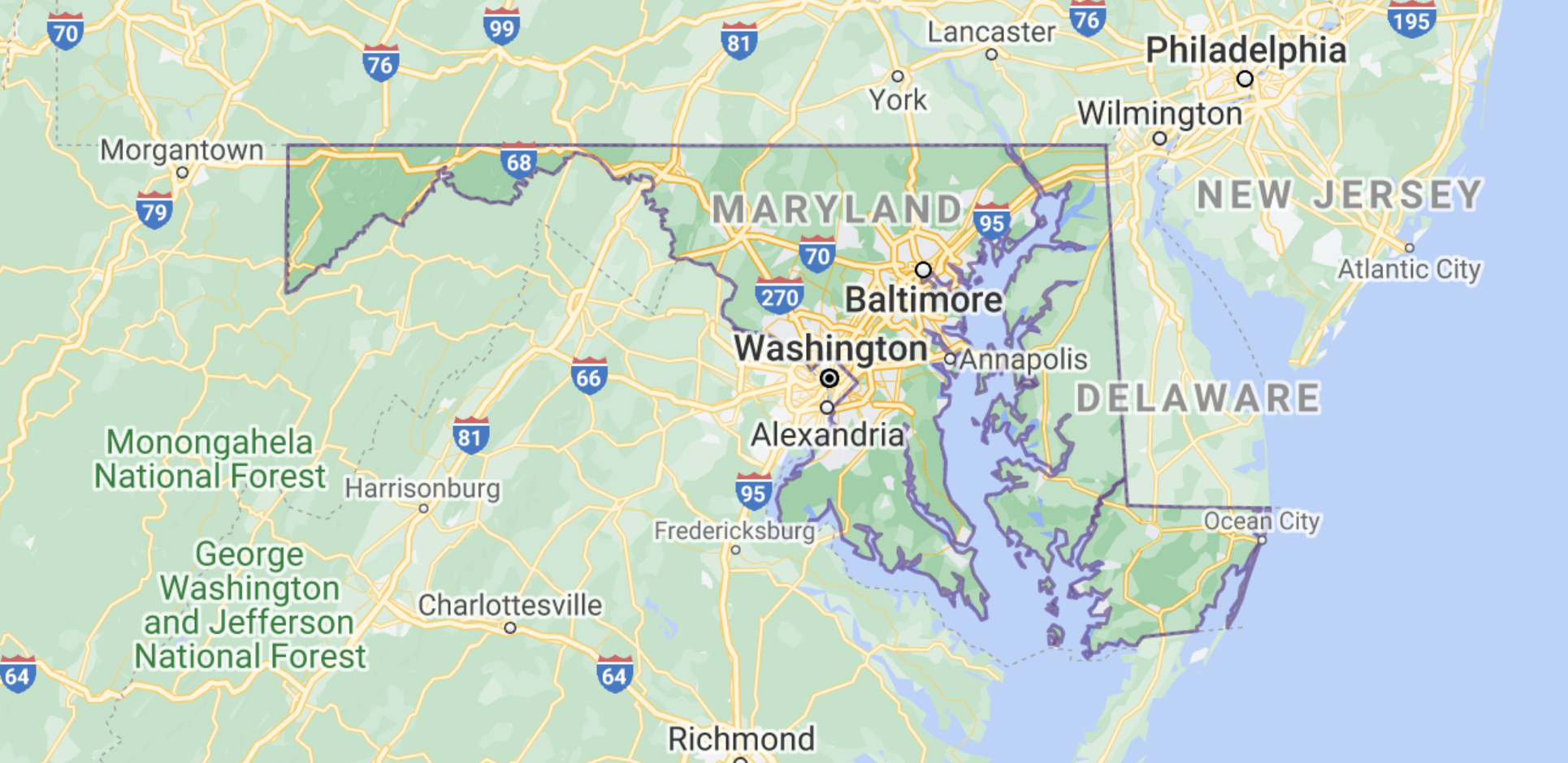 Covering all of Maryland with Restoration Services